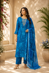 Ocean Blue Chinon Straight Cut 3-Piece Set (RT2017)