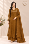 Earthy Elegance Kota Cotton A-Line Suit Set (RT1603)