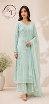 Soft Chinon Party Wear Kurta Set for Women (RT 2008)