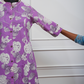 Lavender Garden Cotton Kurti