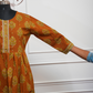 Rust Heritage Printed Cotton Kurti