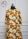 Mustard Sunshine Cotton Kurti