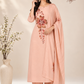 Blush Garden Chinon A-Line Suit Set (RT1049)