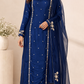 Midnight Blue Radiance Premium HO A-Line Suit Set (RT1177)