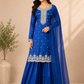Royal Sapphire Premium Chinon Sharara Suit Set (RT1218)