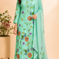 Botanical Grace Chinon A-line Suit Set (RT1140)
