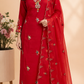 Ruby Blossom Muslin Embroidered Suit Set (RT1143)