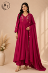 Rani Blossom Empire Cut Mull Cotton Set (RT1083)