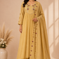 Sand Glow Empire Cut Mull Cotton Set (RT1084)