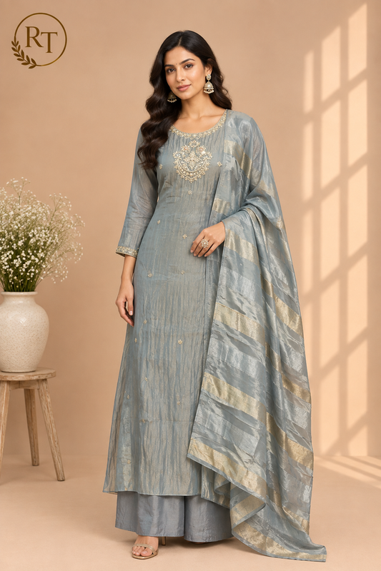 Azure Mist Salsa A-Line Suit Set (RT1468)