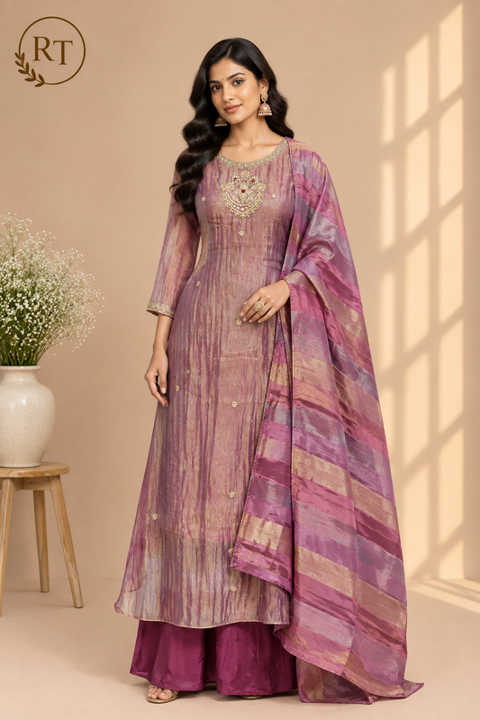 Rosewood Grace Salsa A-Line Suit Set (RT1467)