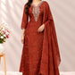 Rust Ember – Premium HO A-Line 3 Piece Suit Set (RT1599)