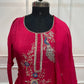 Rani Pink Festive Dola Silk 3pcSet  (RT 1010)