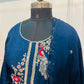 Royal Navy Dola Silk Ethnic 3PC Set   (RT 1009)