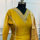Mustard Glow Shimmer Ethnic 3pc Set   (RT 1005)