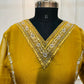 Mustard Glow Shimmer Ethnic 3pc Set   (RT 1005)
