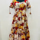 Heritage Motif Cotton Kalamkari Dress (RT1148)