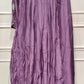 Lavender Mist Mull Chanderi A-Line 3 Piece Suit Set (RT1161)