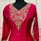 Ruby Radiance Mull Chanderi A-Line 3 Piece Suit Set (RT1163)