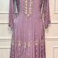 Rosé Blush Premium Embroidered Chinon Anarkali Set (RT1173)