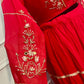 Scarlet Royale Georgette Embroidered One Minute Saree Set (RT1266)