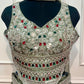 Sage Mist Salsa Embellished Palazzo Set (RT1263)