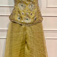 Golden Aura Salsa Embellished Palazzo Set (RT1264)