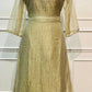 Sage Green Embroidered A-Line Suit Set (RT1347)
