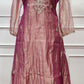 Dusty Pink Embroidered Salsa A-Line Suit Set (RT1479)