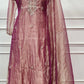 Dusty Pink Embroidered Salsa A-Line Suit Set (RT1479)