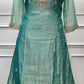 Sage Green Embroidered Salsa A-Line Suit Set (RT1478)