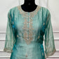 Sage Green Embroidered Salsa A-Line Suit Set (RT1478)