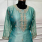 Sage Green Embroidered Salsa A-Line Suit Set (RT1478)