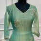 Sage Mist Miraci Embroidered A-Line Suit Set (RT1606)
