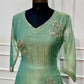 Sage Mist Miraci Embroidered A-Line Suit Set (RT1606)
