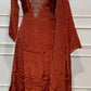 Rust Ember – Premium HO A-Line 3 Piece Suit Set (RT1599)