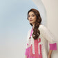 Pink & Off-White Cactus Print Tiered Kurta  Dress 135