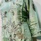 Sage Green Shimmer Palazzo Suit Set (RT 2006)