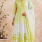Elegant Pista Green Cotton Ethnic Suit Set (RT 2003)