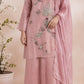 Designer Pink Shimmer Palazzo Suit Set (RT 2007)