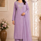 Lavender Grace Chinon Kurta Set (RT 2010)