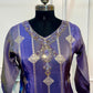 Lavender Purple Shimmer Straight Cut Suit Set (RT2015)