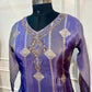 Lavender Purple Shimmer Straight Cut Suit Set (RT2015)
