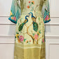 Peacock Bloom Butter Crepe 3 Piece Set (RT1017)