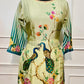 Peacock Bloom Butter Crepe 3 Piece Set (RT1017)