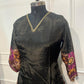 Black Opulence Butter Crepe Suit Set (RT1029)