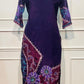 Royal Noir Butter Crepe Suit Set (RT1028)