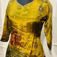 Olive Bloom Butter Crepe Printed Kurta Set (RT1047)