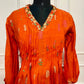 Marigold Glow Mull Chanderi Suit Set (RT1026)