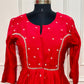Scarlet Charm Mull Chanderi Suit Set (RT1023)